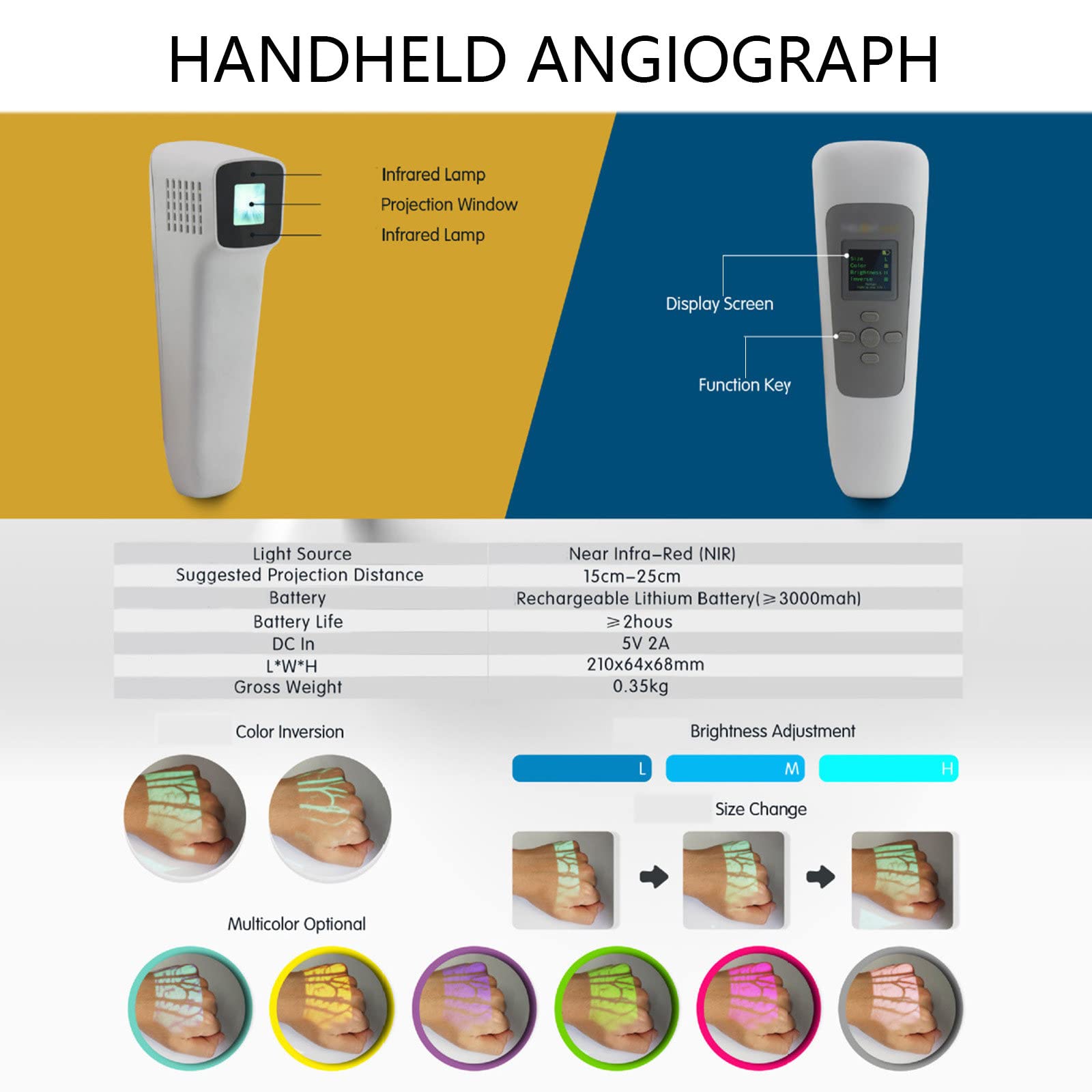 Amazon.com: Vein Viewer,Vein Detector Vein Indicator Led Display